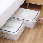 Transparent Under-bed organizer