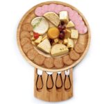 Round cheese tray